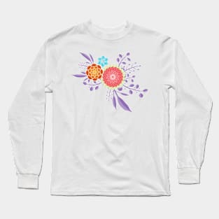 Spring Flowers Long Sleeve T-Shirt